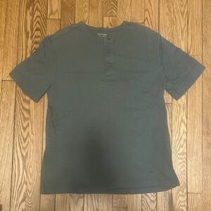 Sonoma Olive Men's Short Sleeve Henley